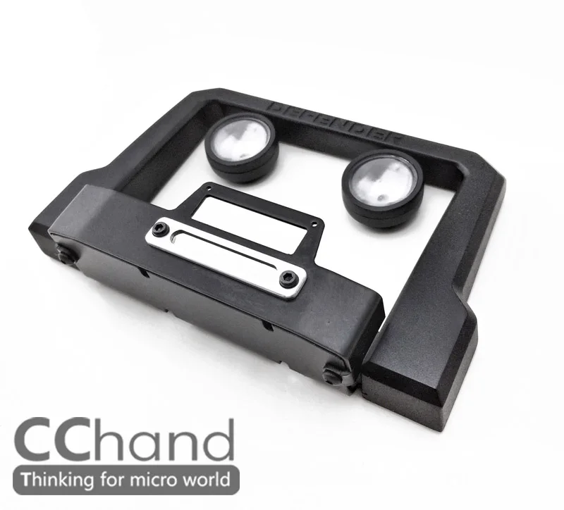 Металлический свет и бампер для крепления лебедки CChand 1:10 RC4WD D90 | Игрушки хобби