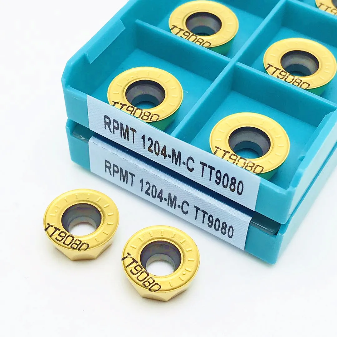 Lathe parts tools RPMT1204 M C TT9080 CNC milling cutter metal external turning insert rpmt1204 tt9080 | Инструменты