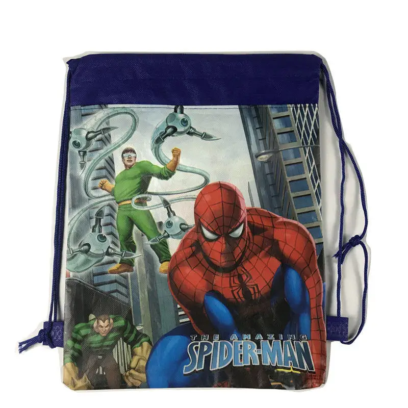 Сумка на шнурке с рисунком из мультфильма дизайн футбола мешок для хранения