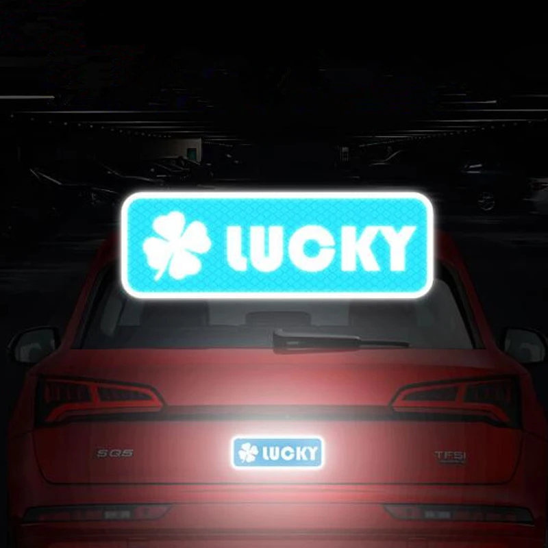 Мультяшные Счастливые листья дневной хвост отражающая предупреждающая лента