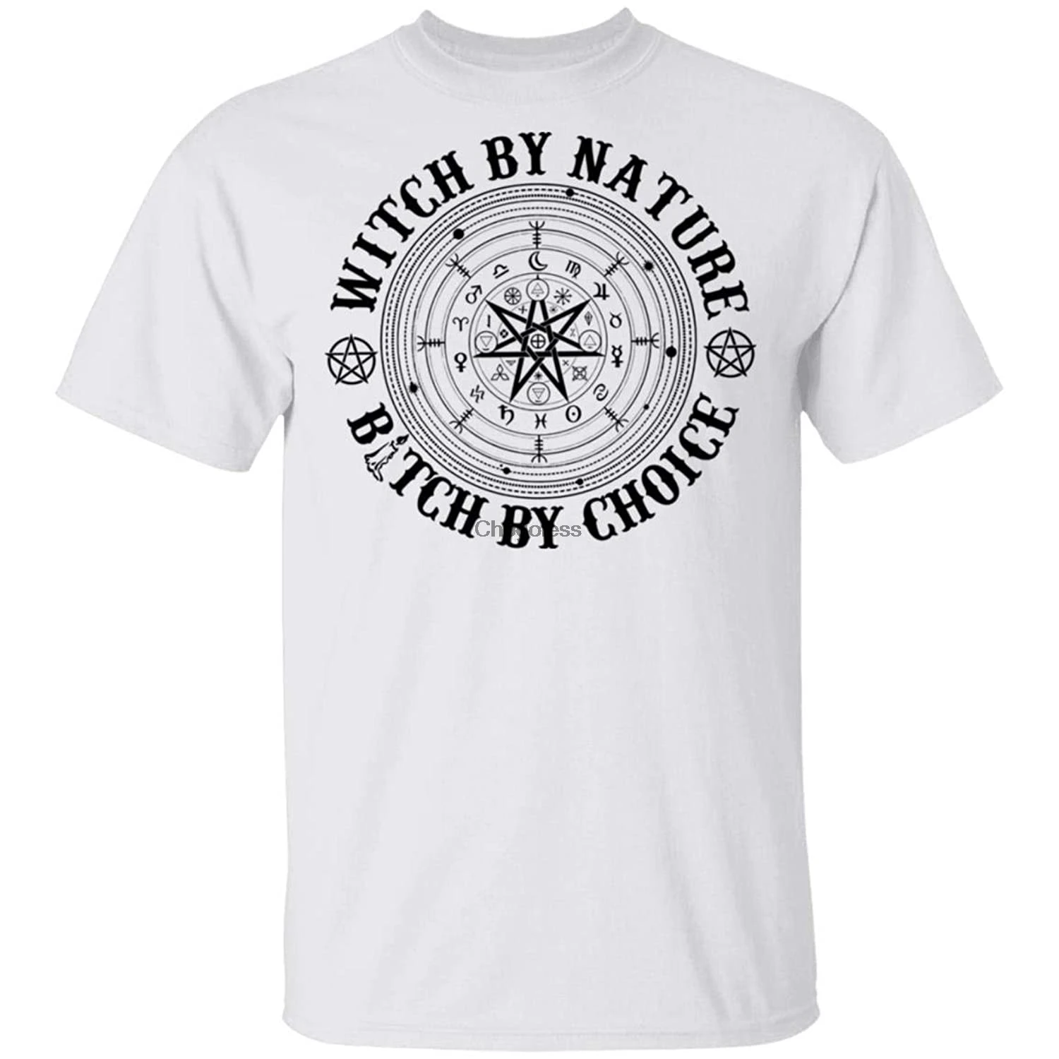 

Halloween Witch by Nature Bitch by Choice Shirt
