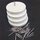 Набор из 4 сотовых обжимных лотков для стоматологической лаборатории, 4 шт. с 40 металлическими штифтами, инструменты для стоматологических техников