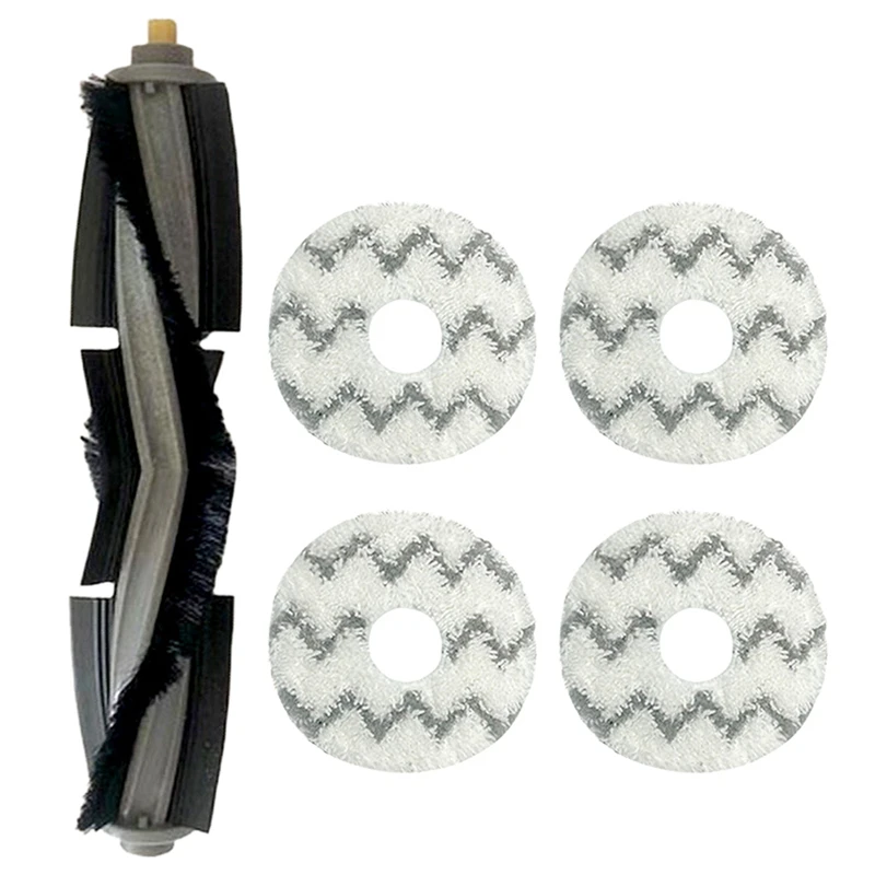 

5Pcs Main Roller Brush Mop Cloth For Ecovacs Deebot X1 Omni Turbo Robot Vacuum Cleaner Replacement Spare Accessories