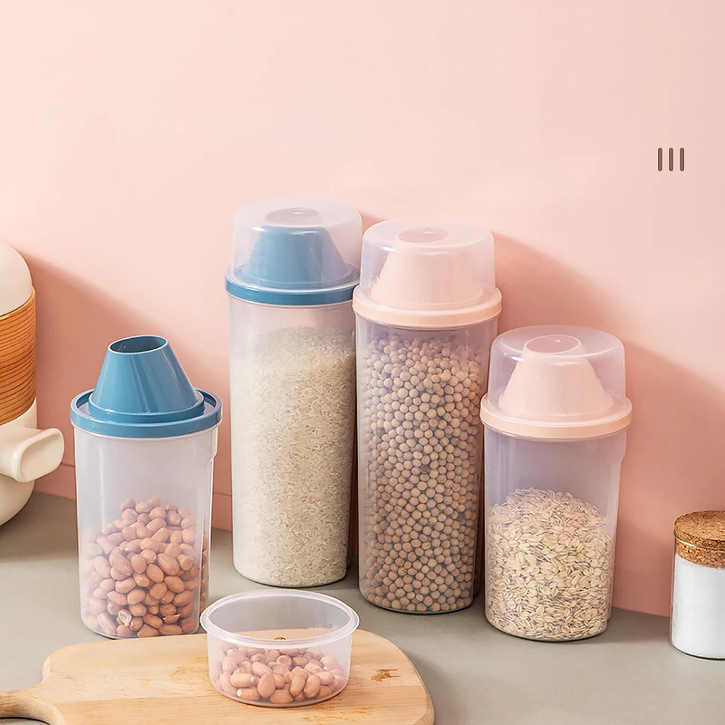 

Кухонная коробка для хранения, дозатор хлопьев, контейнер для хранения продуктов, влагостойкий герметичный контейнер, контейнер для хранен...