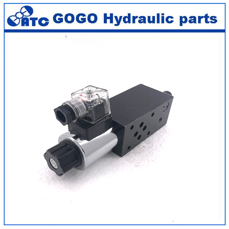 Гидравлический модульный электромагнитный клапан управления скоростью потоком