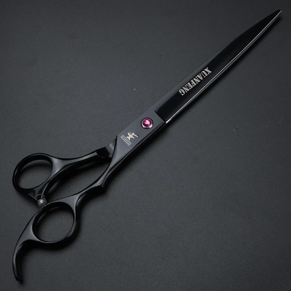 XUANFENG 8 Inch Hair Scissors Dog Grooming Cutting Shear Barber Tool Kit for Cat Animal Set with Bag Comb | Красота и здоровье