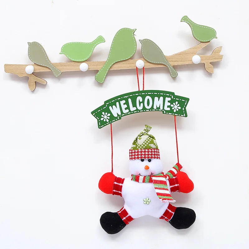 2019 Новая креативная Рождественская ткань пластина старый человек двери висячие