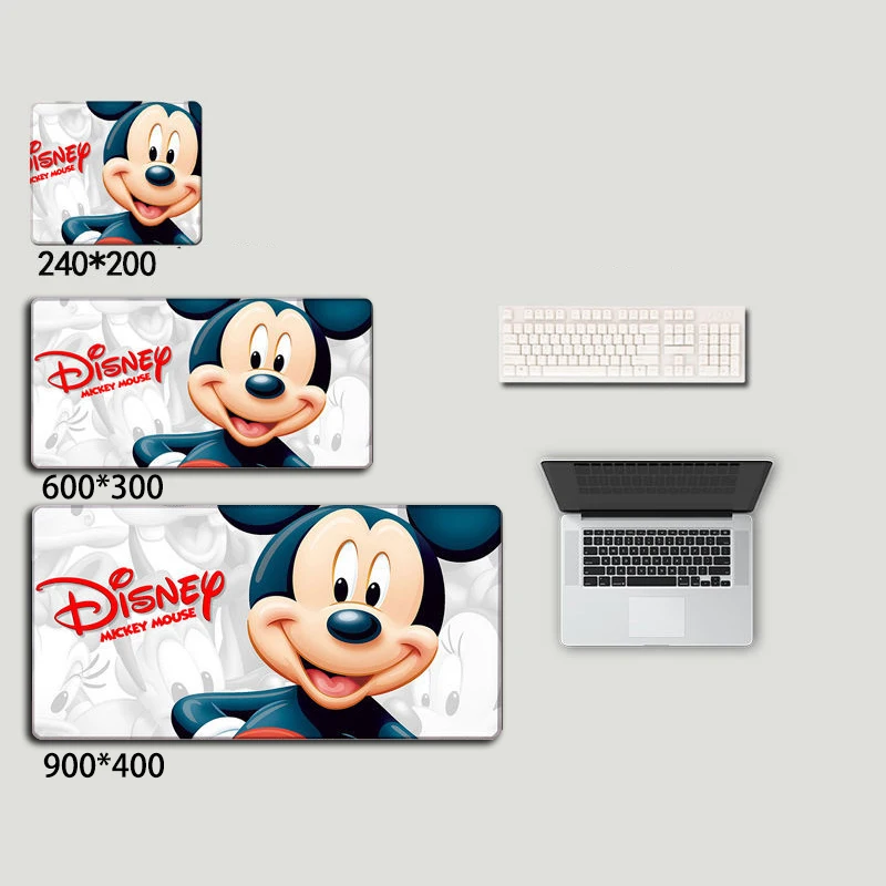 Игровой коврик для мыши с Диснеем Микки большой игровой компьютерный клавиатуры