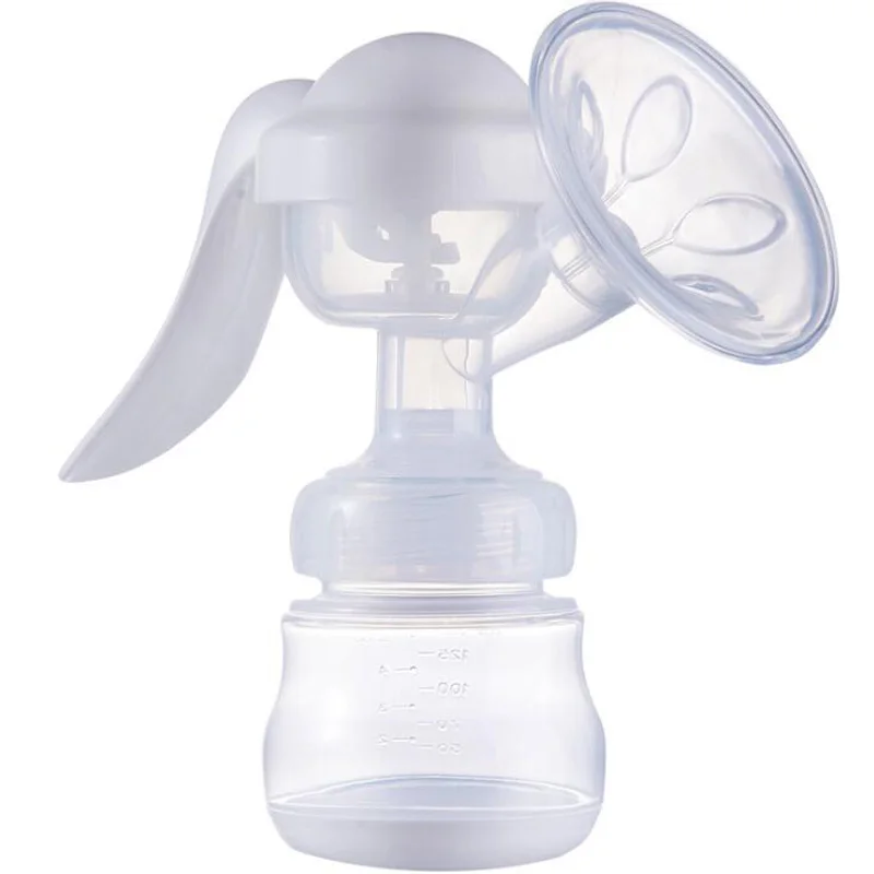 Manual Breast Pump Powerful Baby Nipple Suction 150ml Feeding Milk Bottles Breasts Pumps Bottle Sucking от AliExpress WW