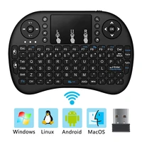 2 4g wireless mini keyboard with touchpad portable remote control for pc laptop windows macos raspberry pi 4 3