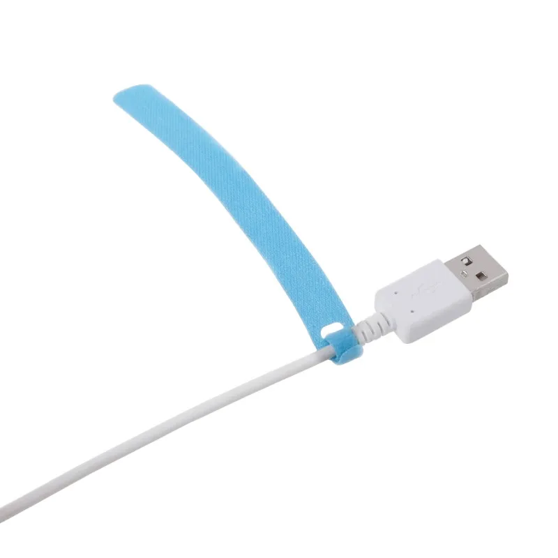 Length 15cm 20pcs Fastening Reusable Cable Organizer Earphone Mouse Ties Management Wire Winder 2021 Fashion | Электроника