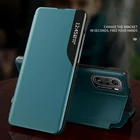 Умный кожаный флип-чехол для Xiomi Mi 10T POCO F3 X3 Магнитный окошком на лицевой панели для телефона с подставкой Coque Funda для Redmi Note10 Pro Капа