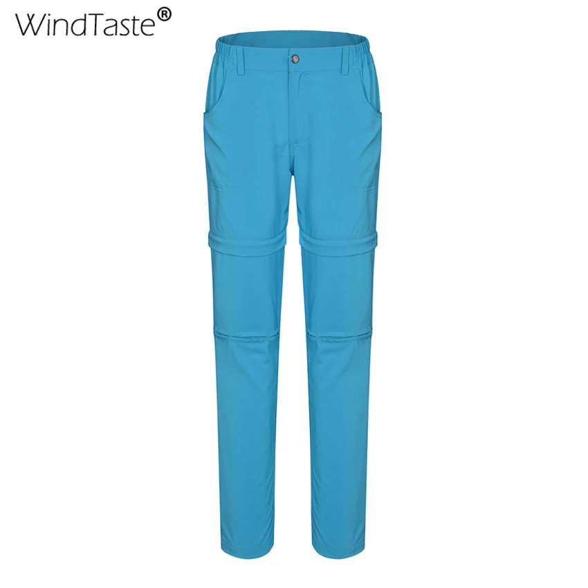 WindTaste женские летние быстросохнущие съемные Походные штаны дышащие брюки для
