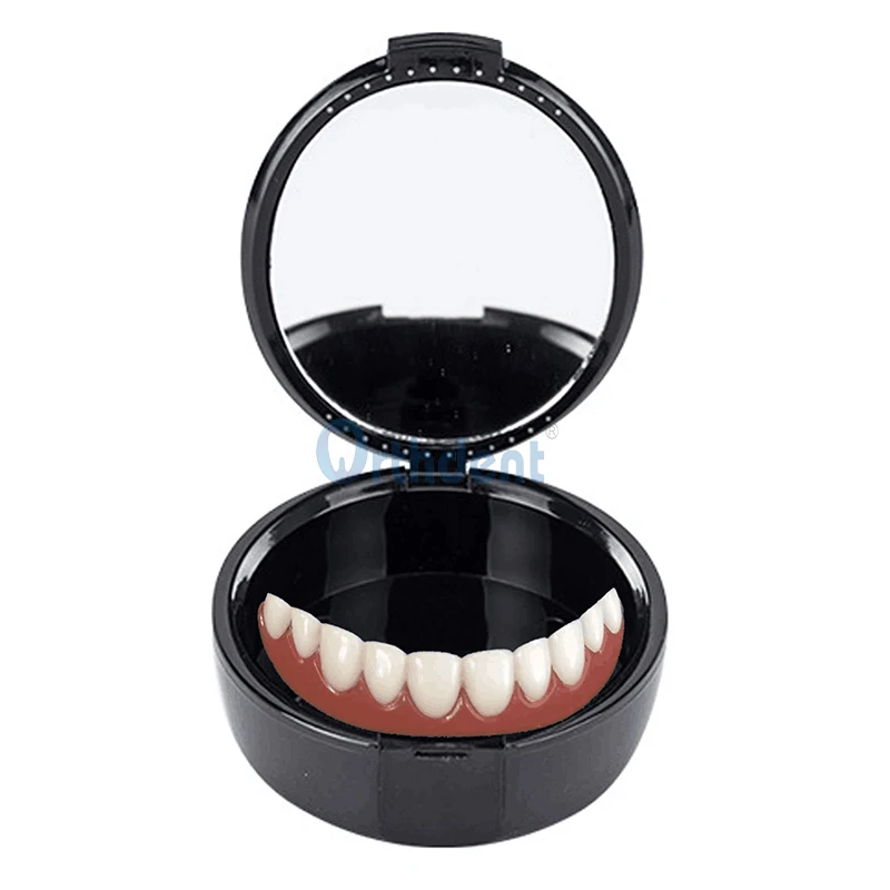 Ордент 1 шт. пластиковый фиксатор для протезов Коробка хранения ложных зубов