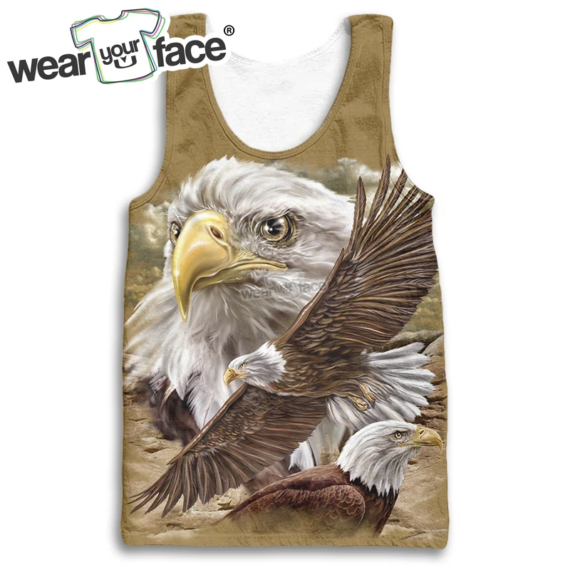 Топ Мужской пляжный с 3D принтом и без рукавов|Майки| |