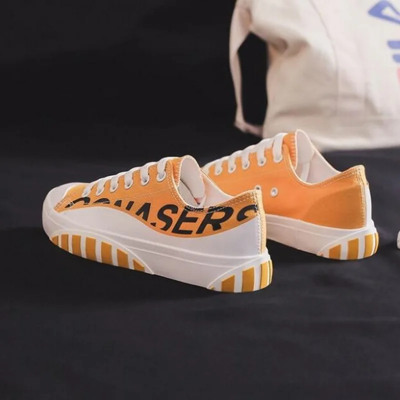 Women Canvas shoes Flat Platform Shoes Breathable  Sneakers Casual Shoes Woman Lace Up Outdoor Walking Shoes