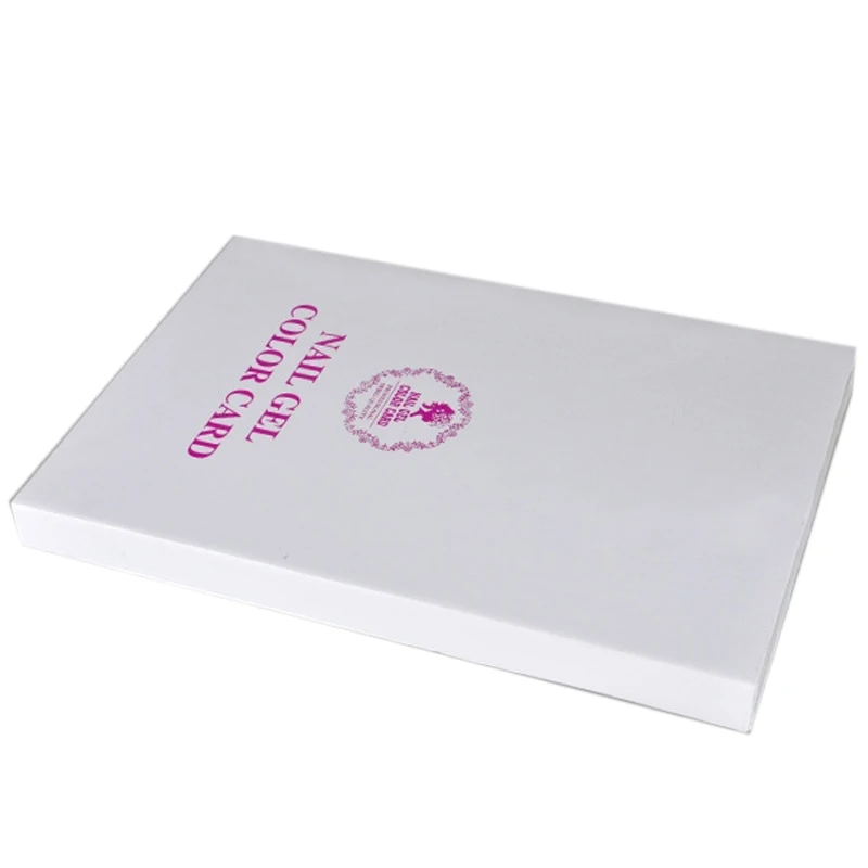 308 цветов советы для дизайна ногтей Дисплей книга диаграмма дисплей доска