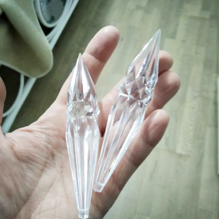 20 шт./лот Бесплатные Кольца H105mm акриловые капли сосульки свадебные вечерние
