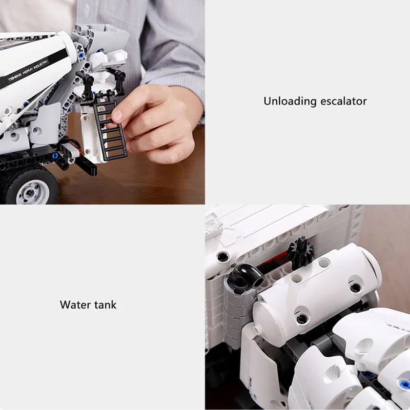 Строительные блоки Xiaomi MITU Engineering Mixer строительные для грузовиков игрушки детей