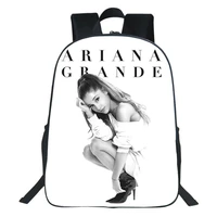 ariana grande backpack boy girl bag teen school bags fashion star singer print harajuku bookbag children backpacks mochila