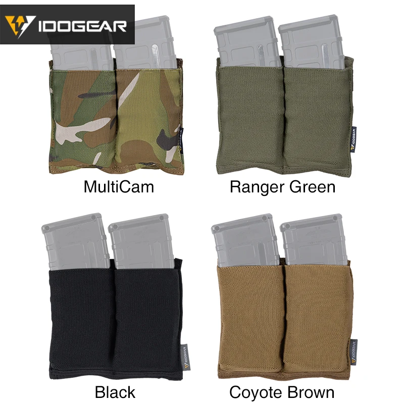 Тактический чехол для журналов IDO GEAR 5 56 быстросъемный Чехол MOLLE Mag двойной