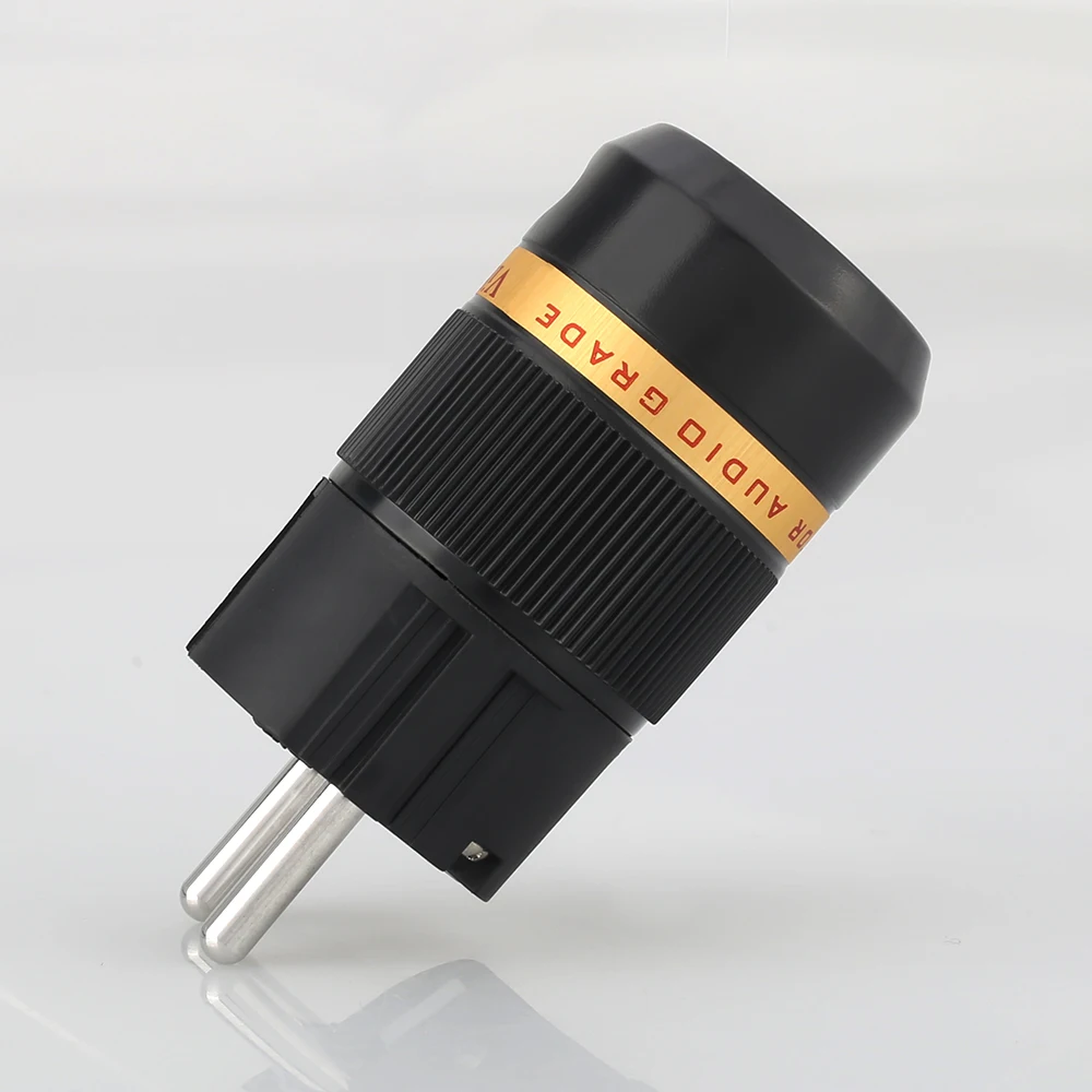 Виборг VE501S из чистой меди с серебряным покрытием штепсельная вилка европейского