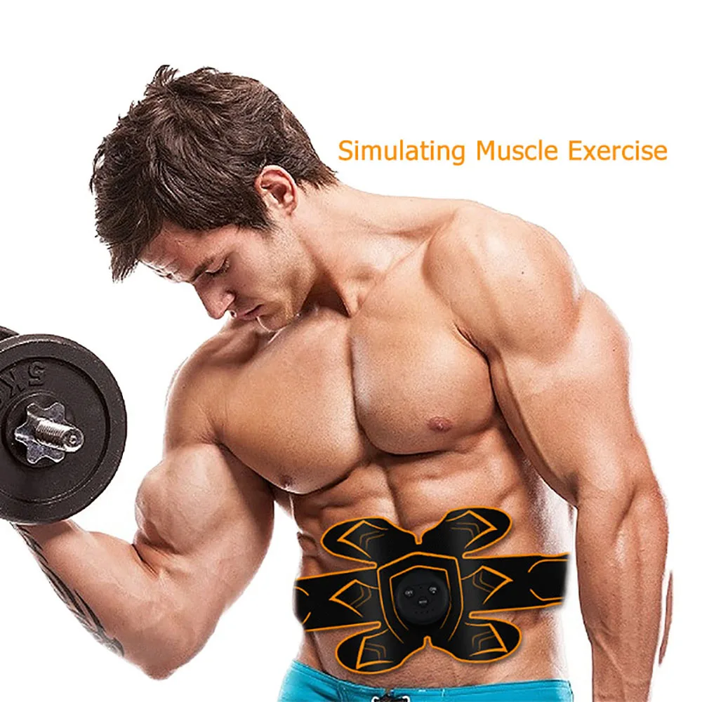 Abs стимулятор мышечный тонер умный фитнес брюшный учебный массажер вибро