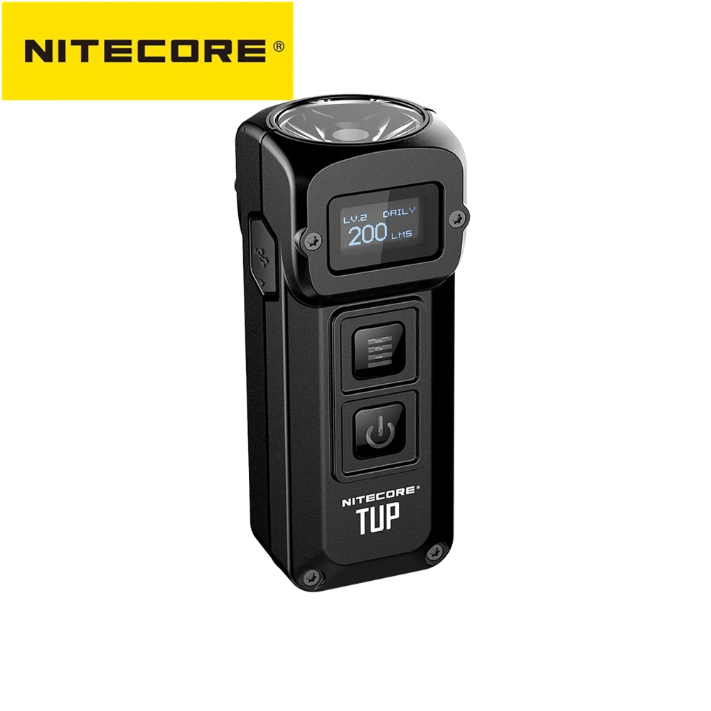 Оригинальный Портативный фонарик NITECORE TUP умный карманный фонарь EDC компактный и