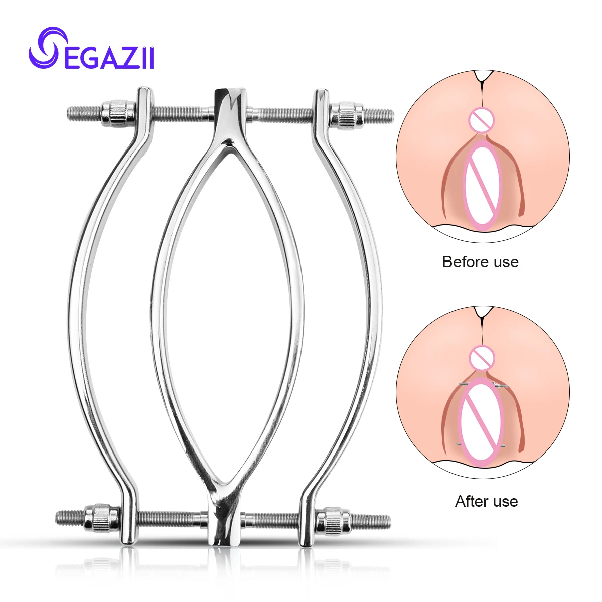 Женский клиторальный зажим SEGAZII из нержавеющей стали для губ устройство