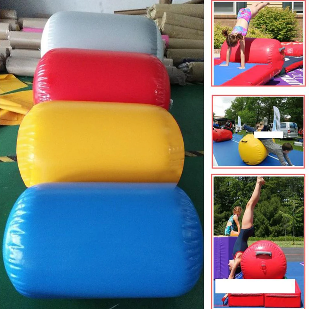 Pista de aire inflable para niños, gimnasia, suelo de aire, esterilla de yoga para entrenamiento de porristas, gimnasio, ejercicio de espalda invertida