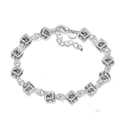 SUMENG Новое поступление 2021 модные ювелирные изделия серебряного цвета браслеты посеребренные браслеты очаровательный браслет для женщин Подарки