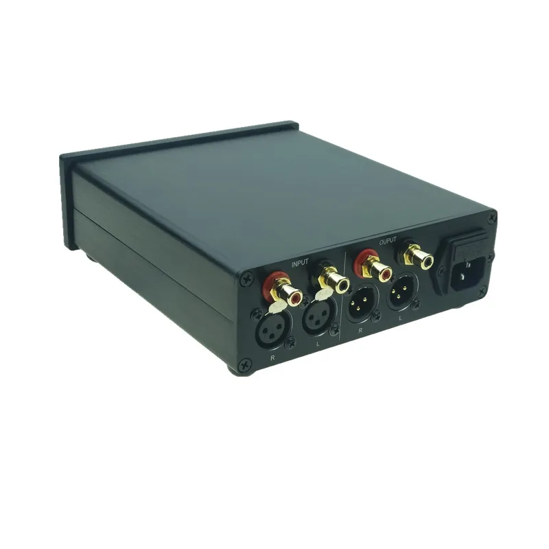 Hi Fi реле регулятор громкости XLR сбалансированный предусилитель Пассивный 256 шаг