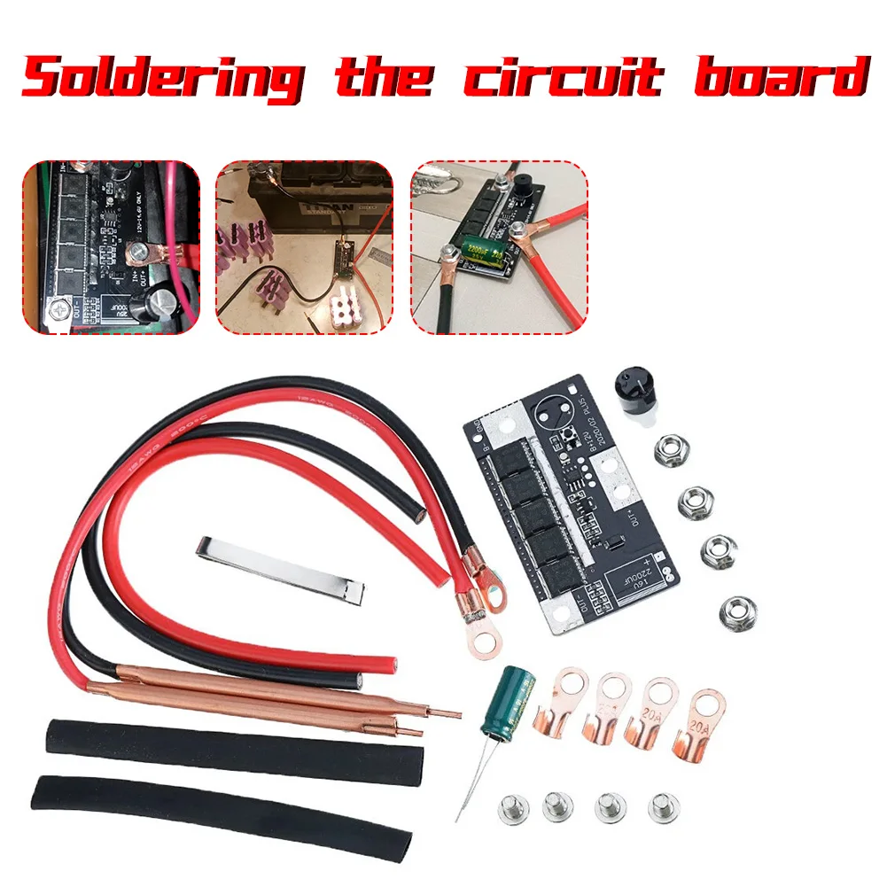 

12V Spot Welder PCB Circuit Board Portable Battery Storage Spot Welding Storage Machine Welding Equipment for 18650 26650 32650