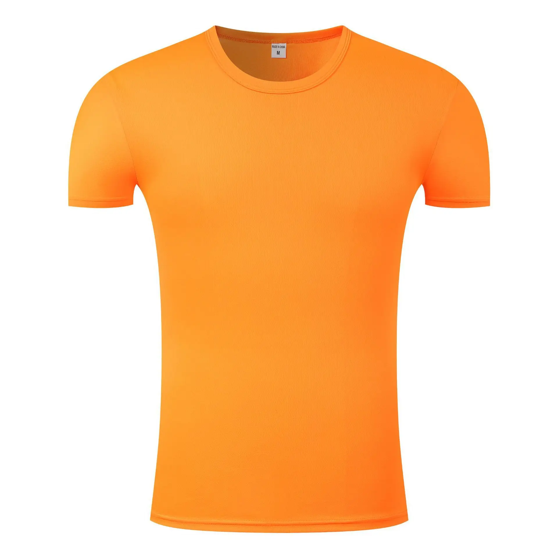 

Men's Workout Short Sleeve T-shirt Outdoor Sports and Casual Solid Color Light Board Fashion Tops