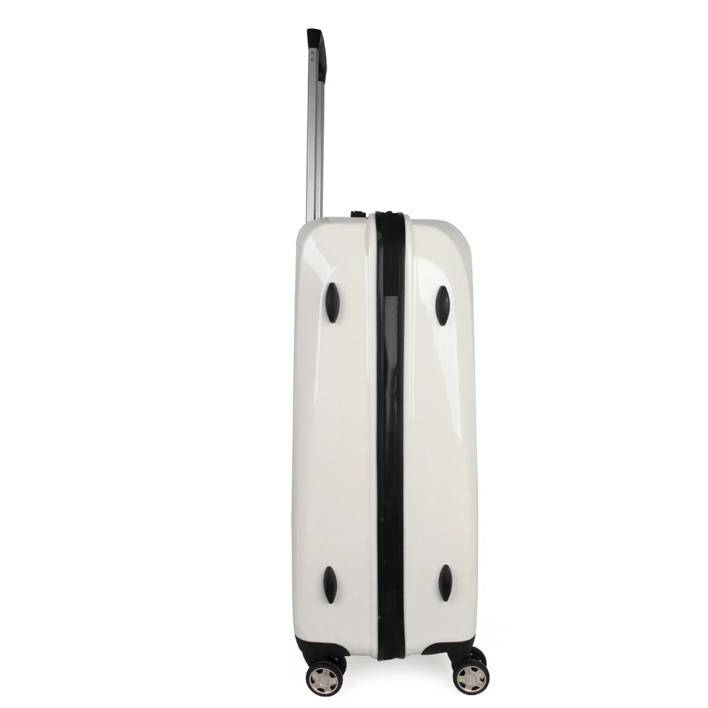 

Luggage Sets Hard Shell with Spinner Wheels 3 Piece 20 24 28 Inch Water Repellent Zipper Hardside Lightweight PC + ABS