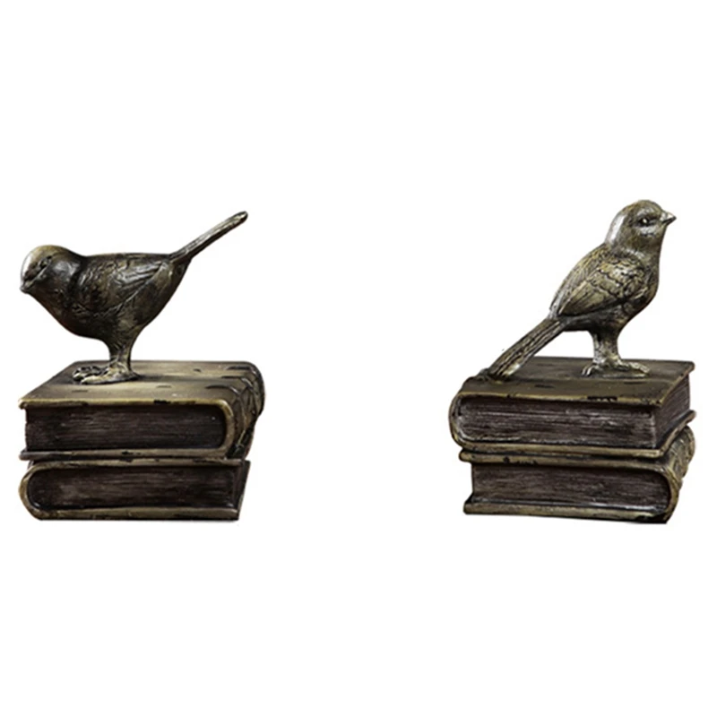 

Имитация дерева, чтобы сделать старый книги с птицами полагаться на европейский Стиль античный исследование Ретро частей (по обеим сторона...