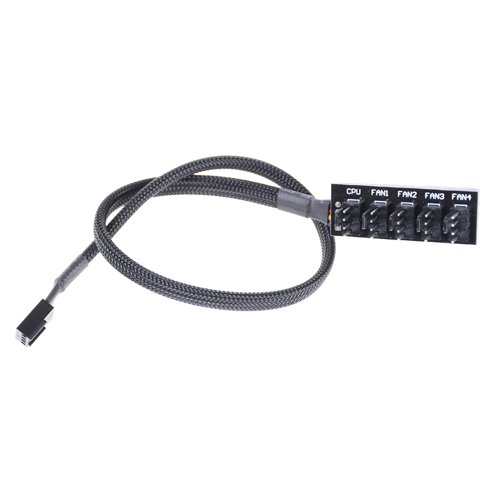 Кабель 1 мама до 5 папа 5Pin разъем вентилятор концентратор сплиттер кабель для ШИМ