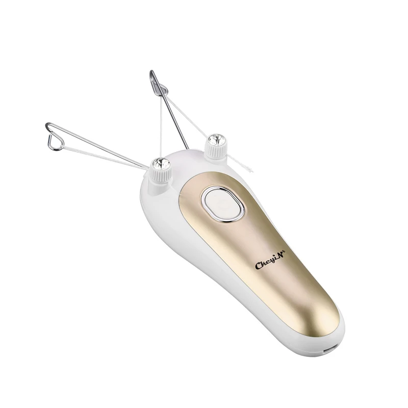 Ckeyin электрический эпилятор для лица женский ног тела хлопковая нить бритва мини