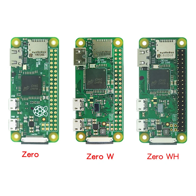 Raspberry Pi zero WH комплект для начинающих W + карта 32 ГБ адаптер питания Корпус из