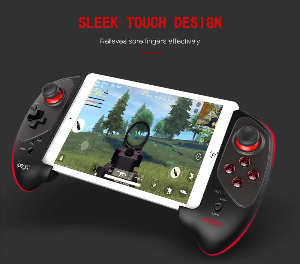Оригинальный геймпад iPEGA PG-9083S Red Bat Bluetooth 4.0 гладкий сенсорный вращение на 360