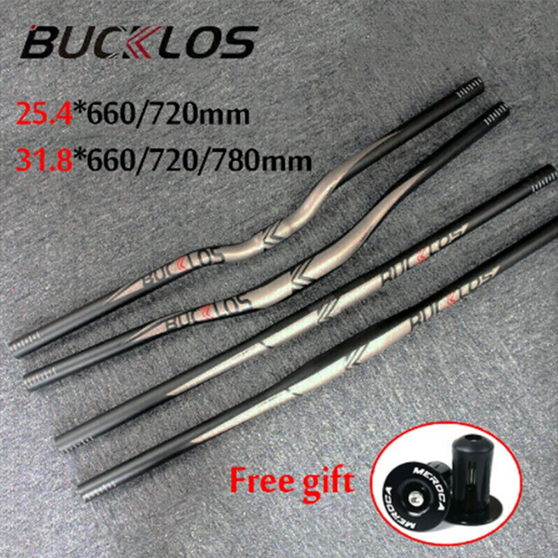 

Руль для горного велосипеда BUCKLOS, руль из алюминиевого сплава для горного велосипеда, 25,4/31,8 мм, 660/720/780 мм, ручка, Аксессуары для велосипеда