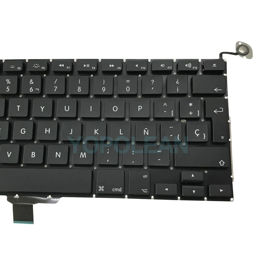 Новая испанская клавиатура A1278 с подсветкой для Macbook Pro 13 дюймов a1278 испанской
