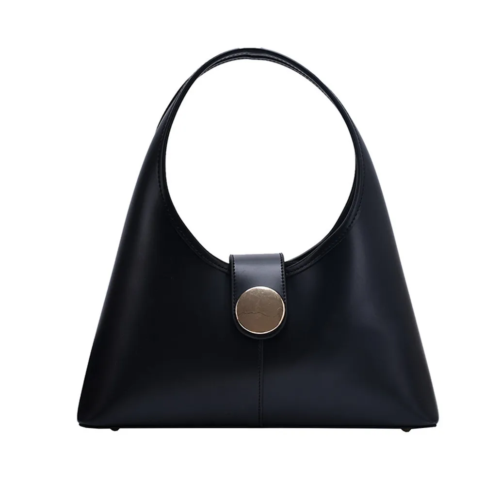 

2020 Ladys Business Handbags Solid Color New Straddle Bag Fashion Dumpling Shaped Bag