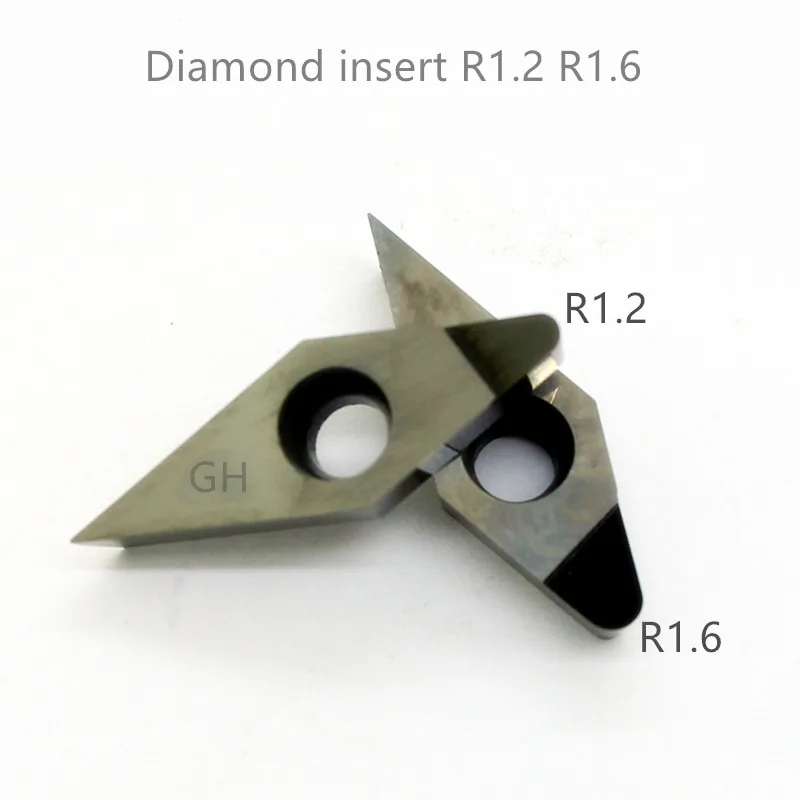 

Vcgt1604 VCMT160412 VNMG diamond indexable lathe carbide PCD CNC insert machine tool for turning aluminum hub wheel brass 1pc