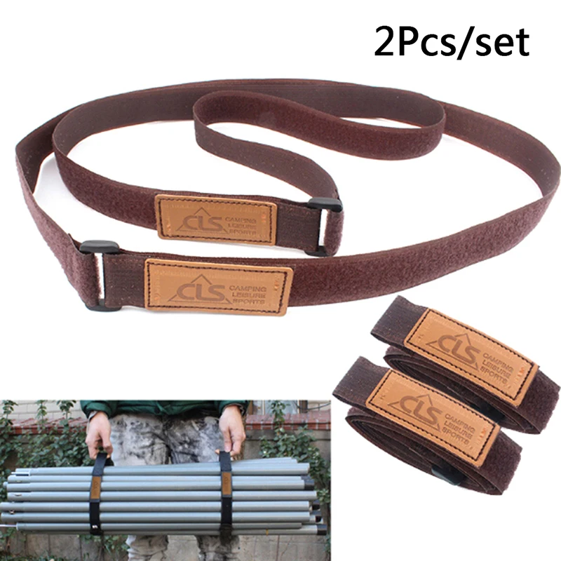

2X Adjustable Travel Luggage Suitcase Safe Suitcase Baggage Belt Tie Outdoor Camping Hiking Travel Luggage Durable Strap
