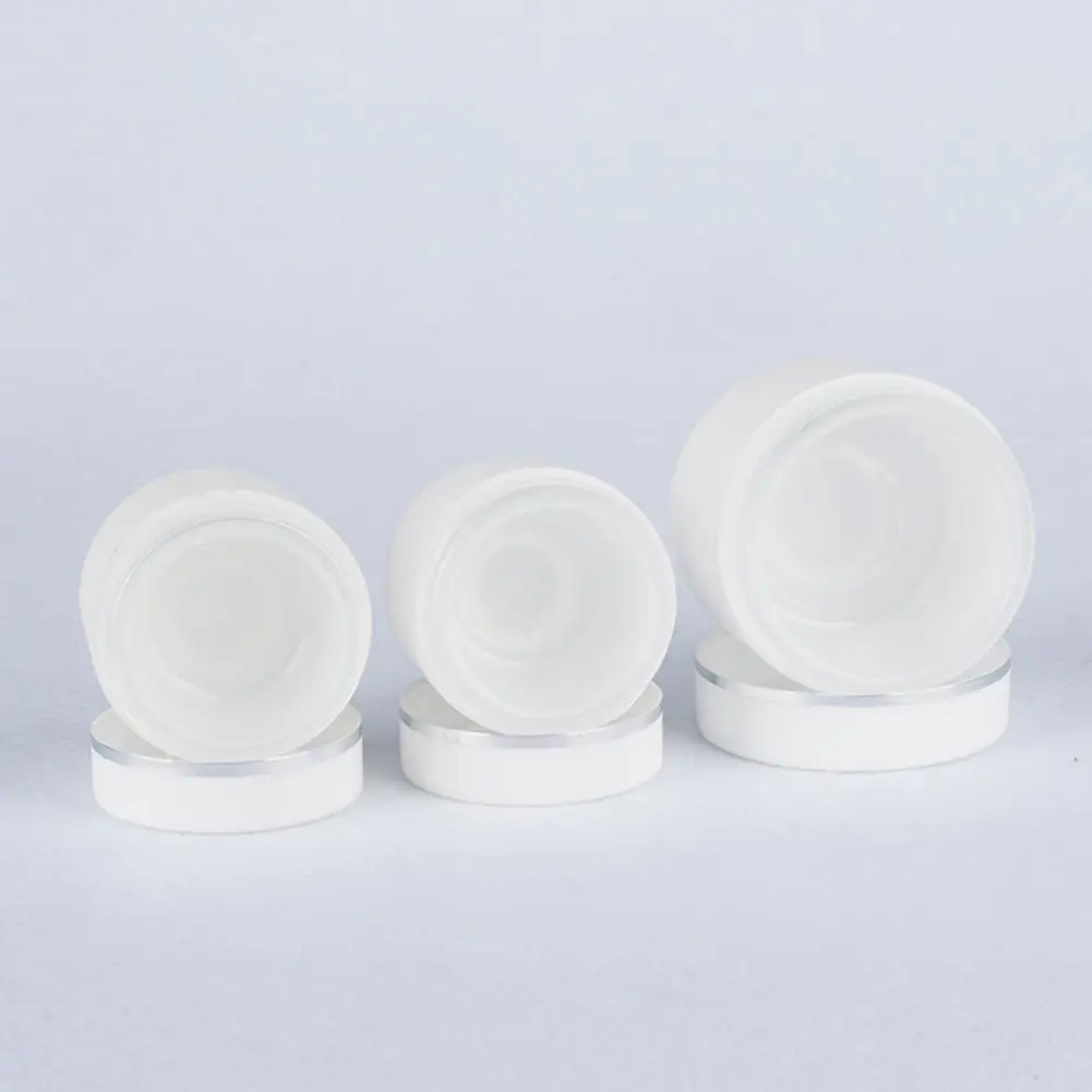 5 шт. пластиковая белая Пустая палитра банка для пищевых продуктов 30 г/50 г/100 г