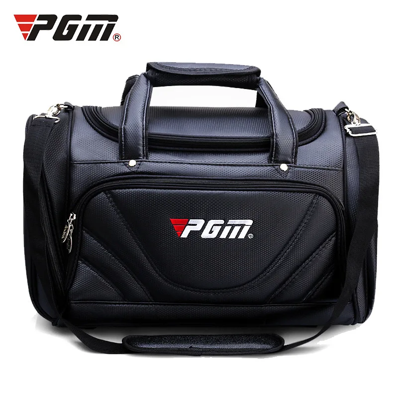 

Pgm Golf Clothes Bag Men's Pu Ball Package Waterproof Golf Clothing Bag Super Capacity Ultralight Wear-Resisting Golf Handbags