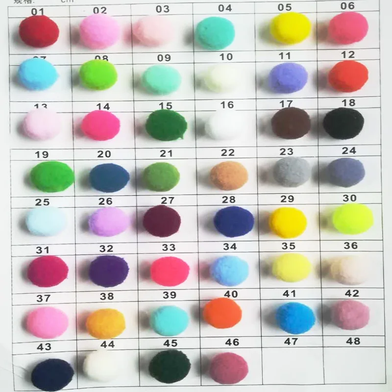 Высокоэластичный плюшевый шар поделки сделай сам рандомный помпон ручной работы