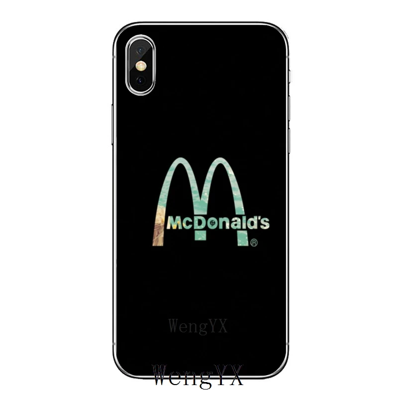 Чехол для iPhone 11 Pro XS Max XR X 8 7 6 6S Plus 5 5S SE Mcdonalds мягкий чехол - Цвет: Mcdonalds-A-09