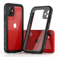armor protection case for iphone 13 12 11 pro x xs max xr 7 8 se 2020 360 full body ip68 waterproof shockproof cover shellbox